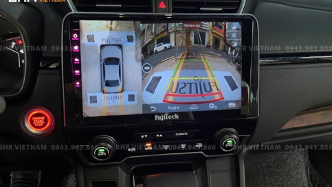 Màn hình DVD Android liền camera 360 Honda CRV 2018 - nay | Fujitech 360 